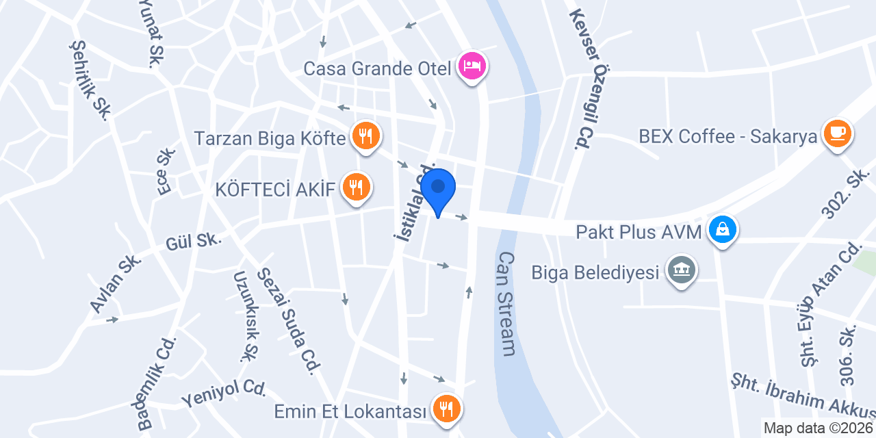 Altınbaş Biga konumu