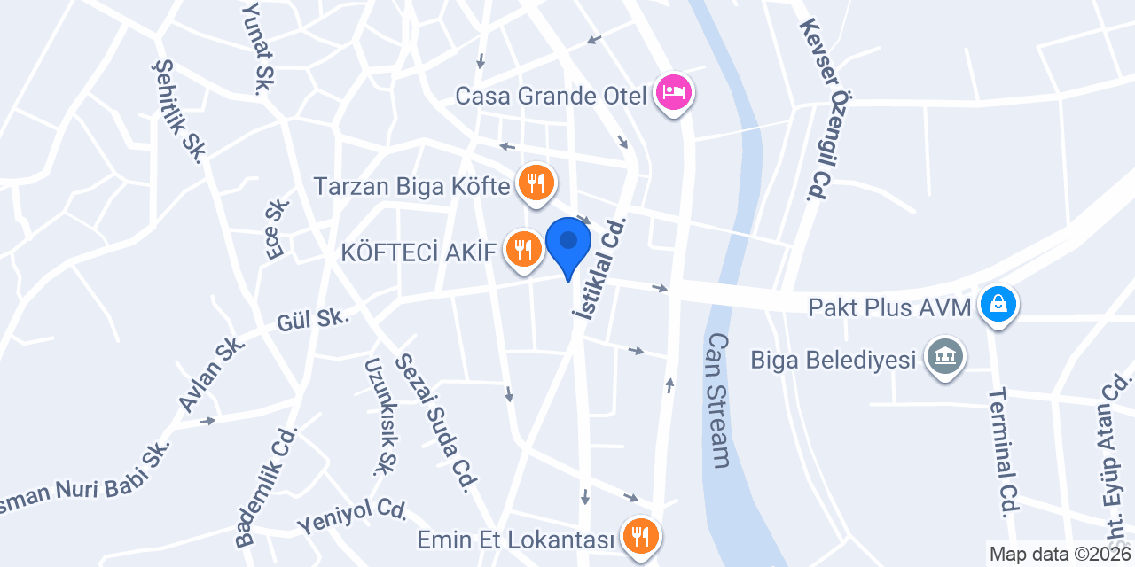 Mavira Saklı Bahçe konumu