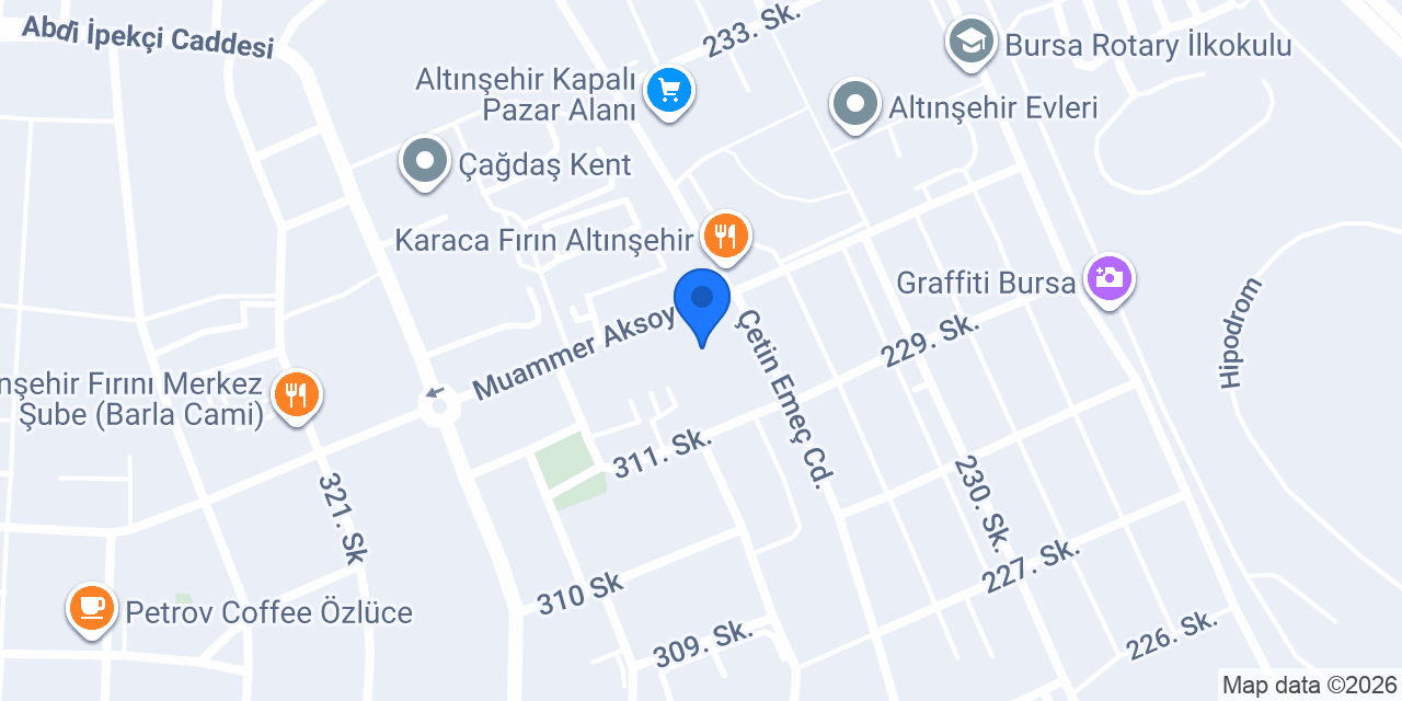 AXİS MOTORS konumu