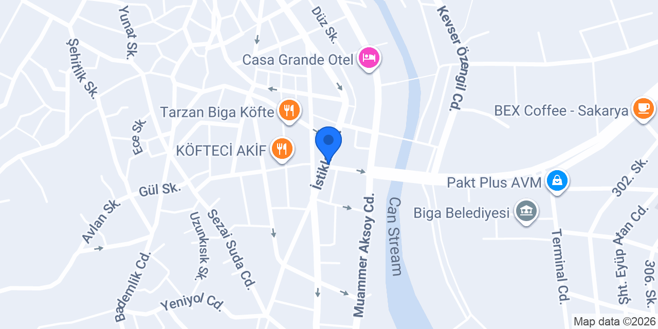 Kocaman Eczanesi konumu