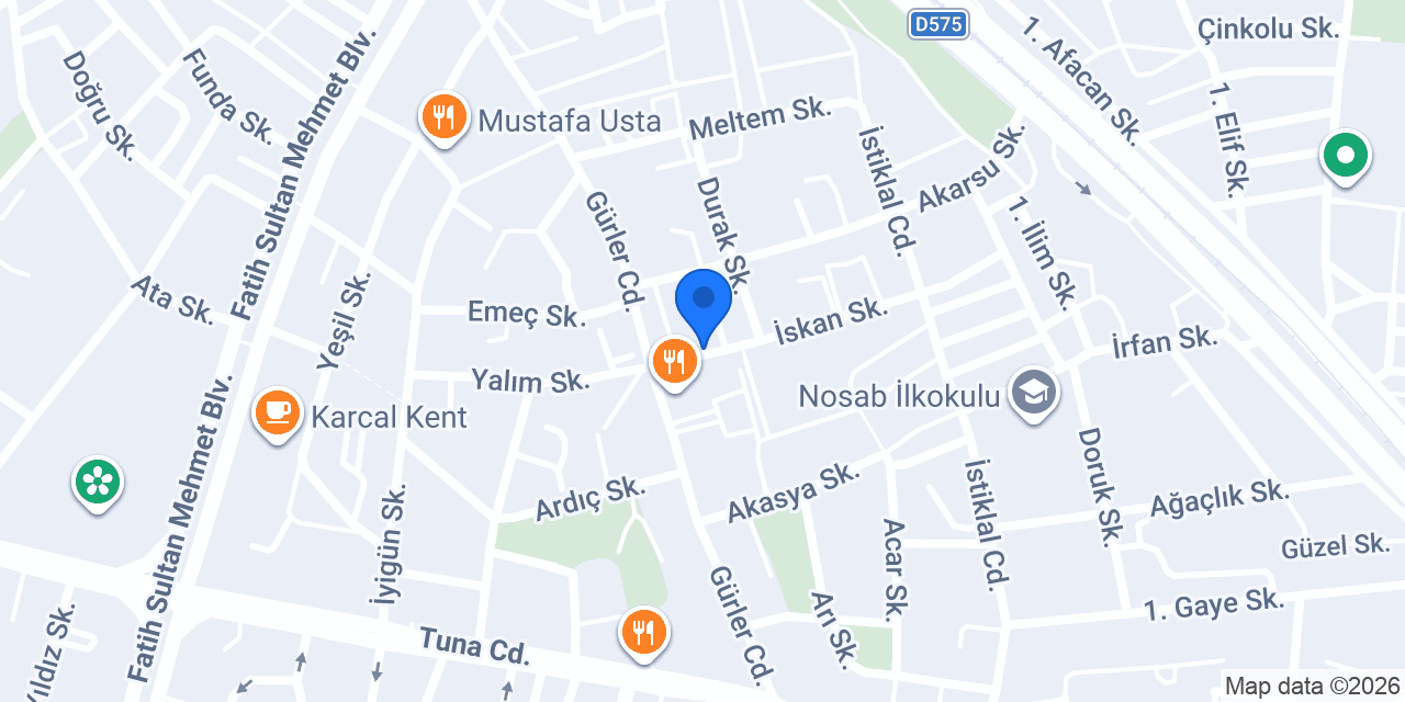 Esentepe Veteriner Muayenehanesi konumu