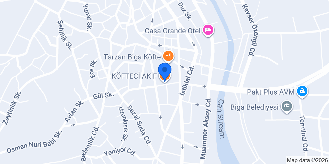 KÖFTECİ AKİF konumu