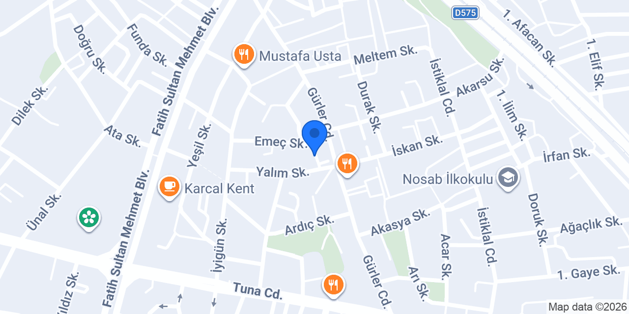 Çınar Güzellik Salonu konumu