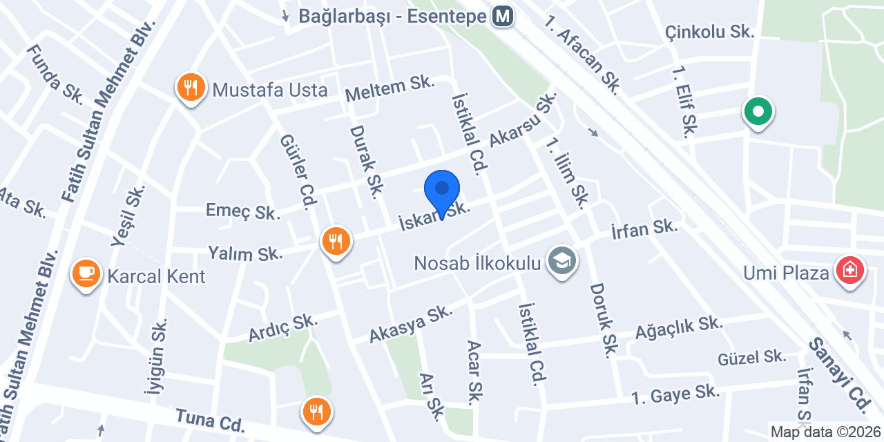 Esentepe Mahallesi Muhtarlığı konumu