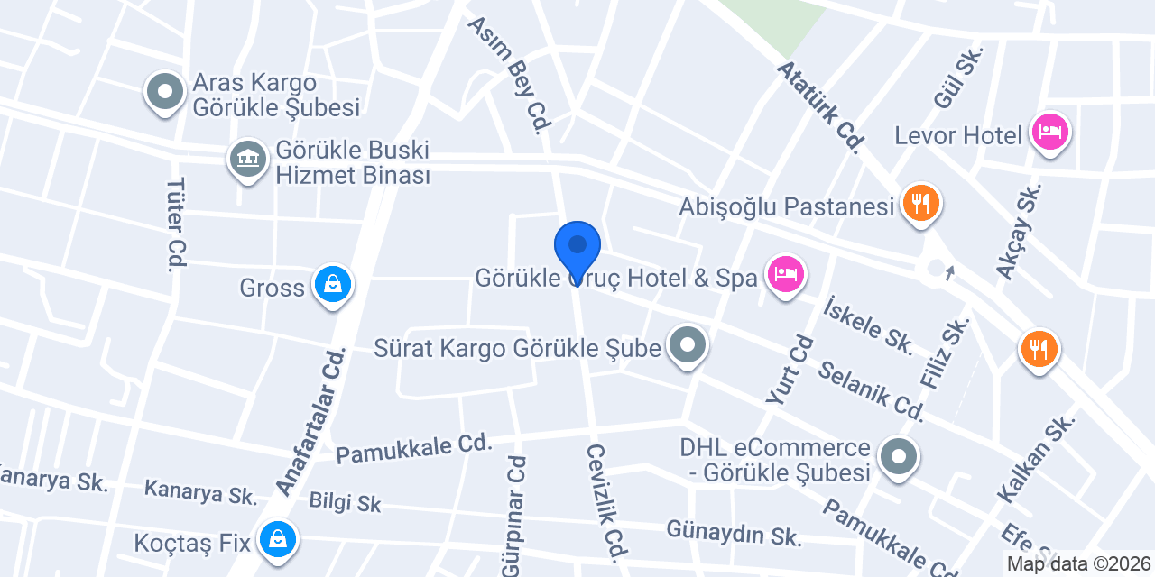 Melinda Görükle Çiçek Evi konumu