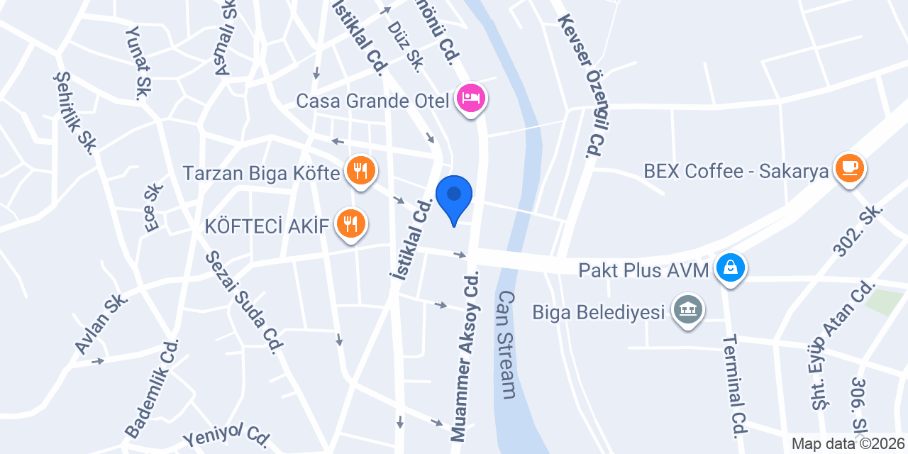 Biga Taksi konumu