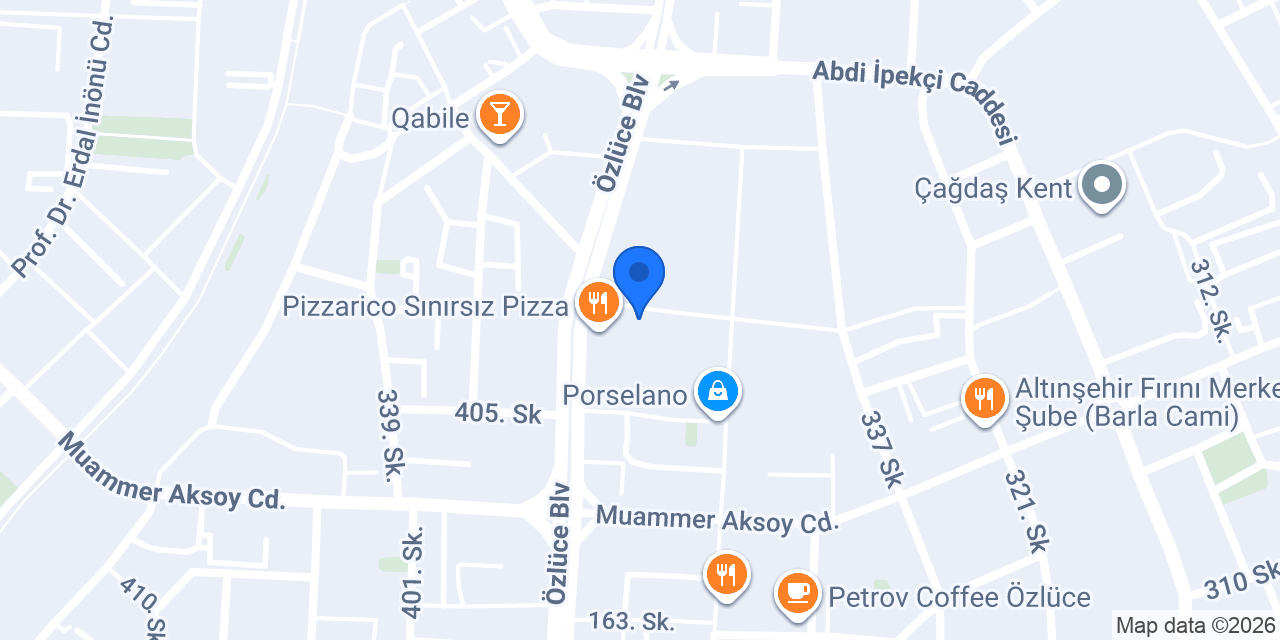 Diyetisyen & Psikolojik Danışman Şefika Koç Özdemir konumu