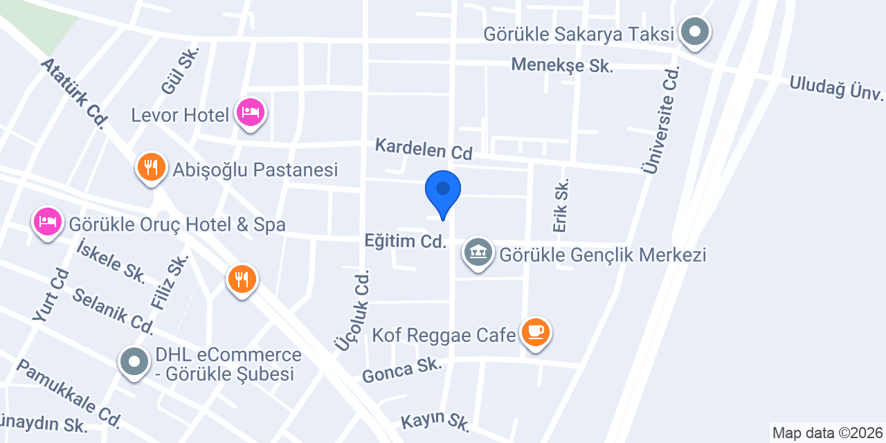 Arzum Çamaşır Evi konumu