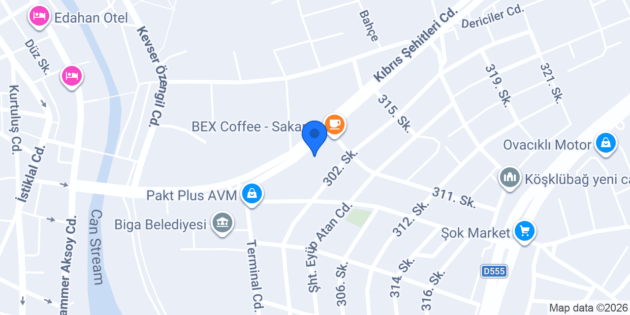 AVUKAT ECEM GELİR konumu