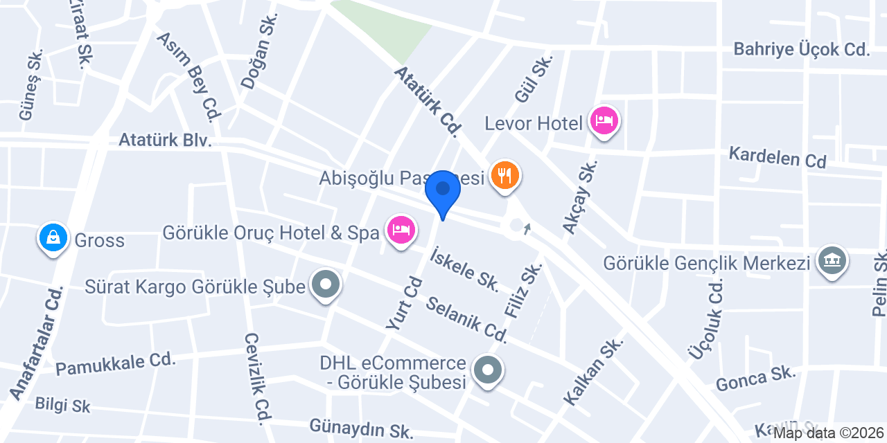 Coffy Görükle konumu