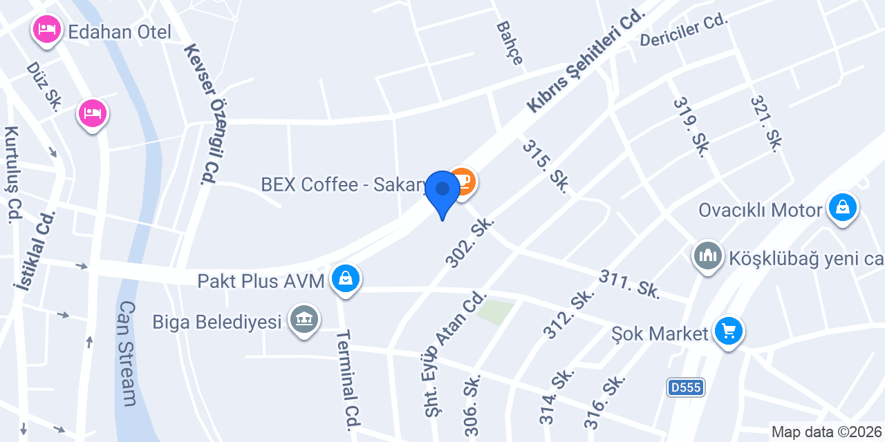Zakkum Coffee & More konumu