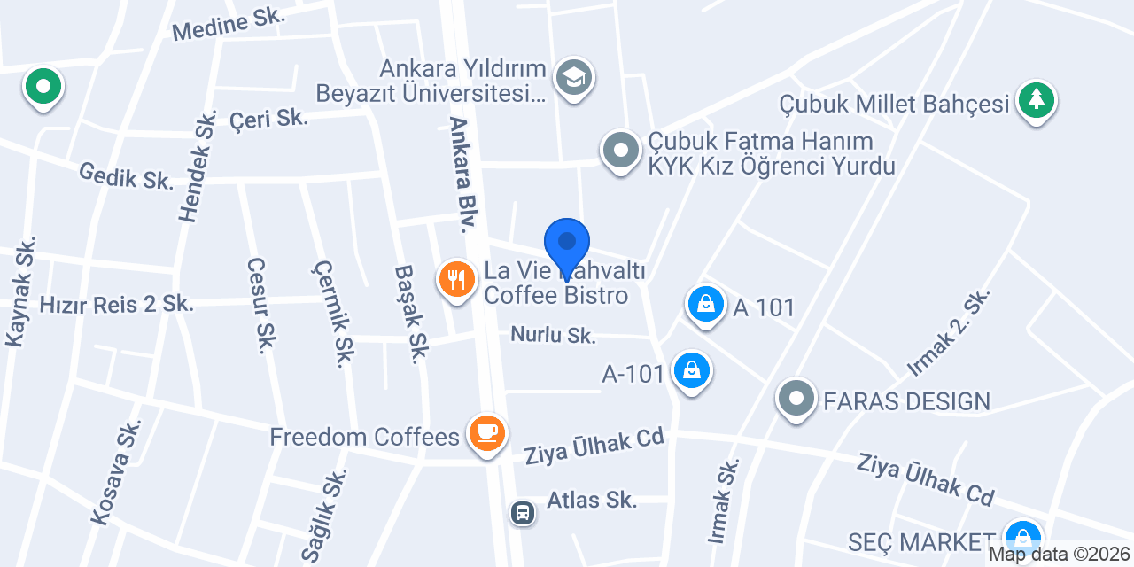 Otağ Kır Düğün Salonu konumu