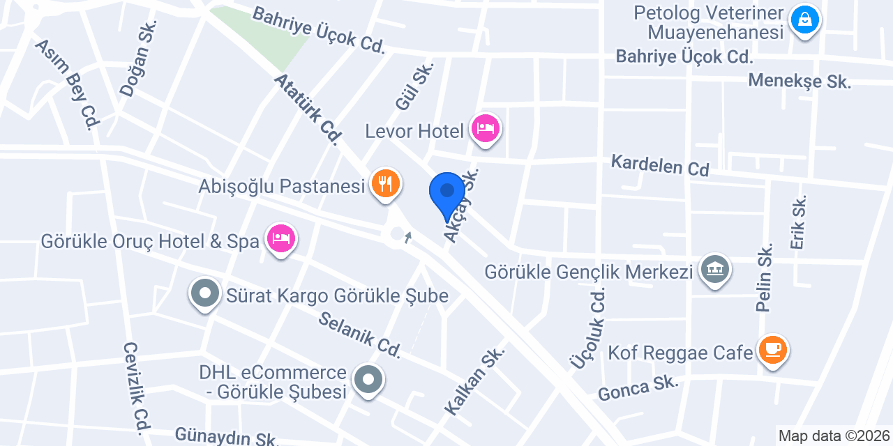 BURSA TRAVEL konumu