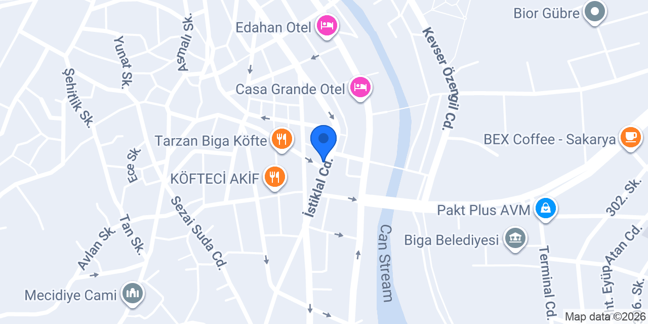 Sema Eczanesi konumu