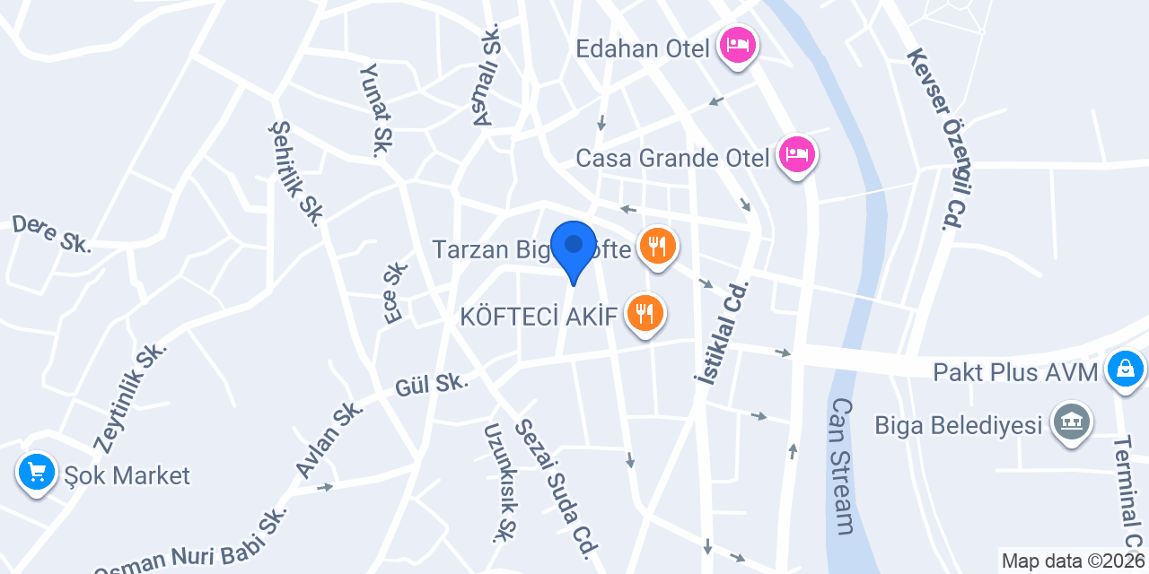 EVA KUAFÖR SALONU konumu
