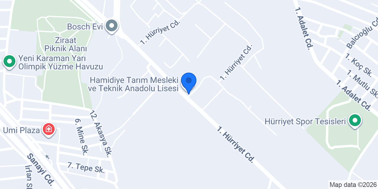 Bursa Tarım Ml konumu