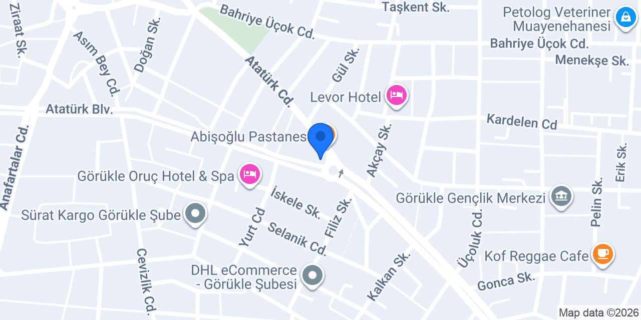 Fundem Güzellik Merkezi konumu