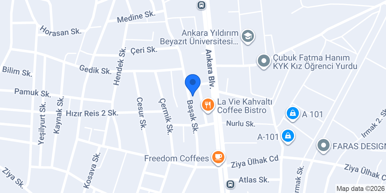 Ankara Tavşan Çiftliği konumu