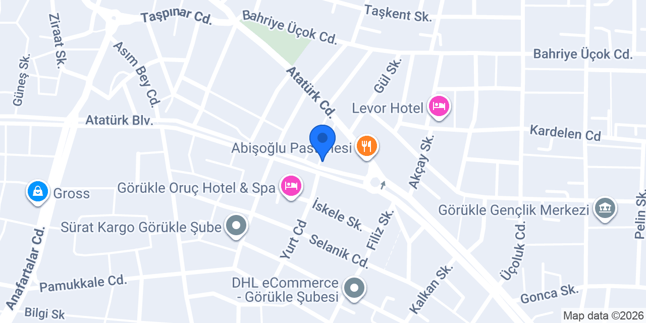 Görükle Karaca Anahtar & Çilingir konumu