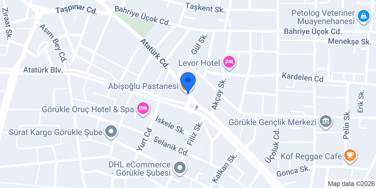 Beğendik Yemek Ve Pide Salonu konumu