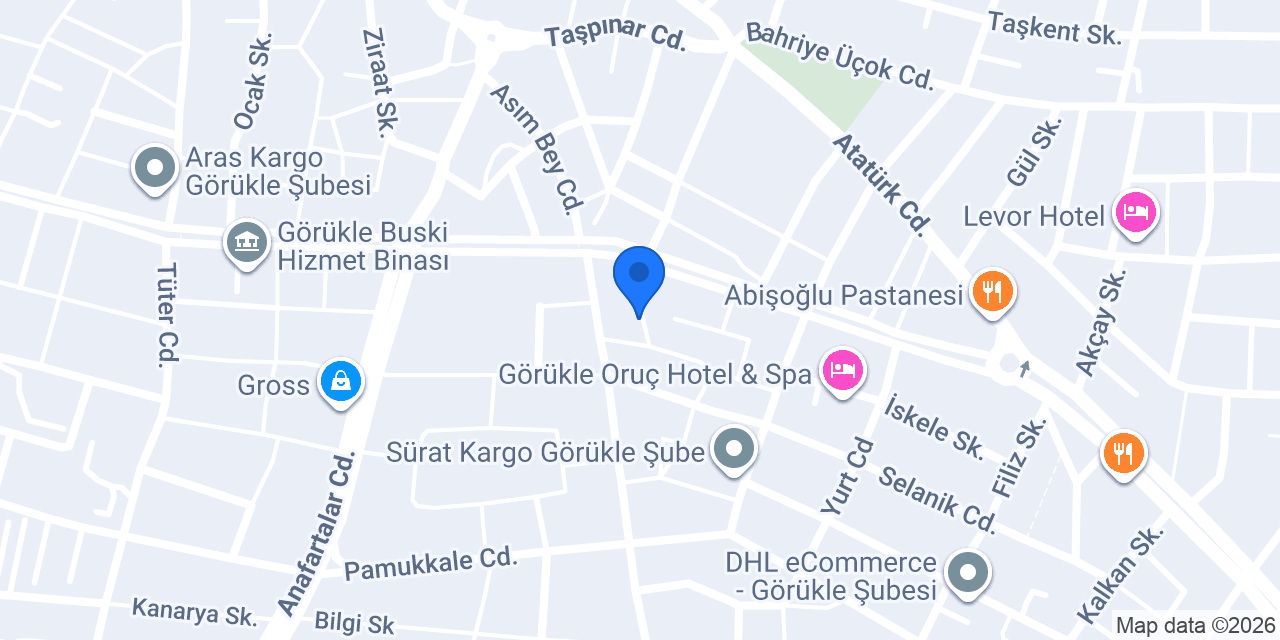 Nilüfer Cam Balkon konumu