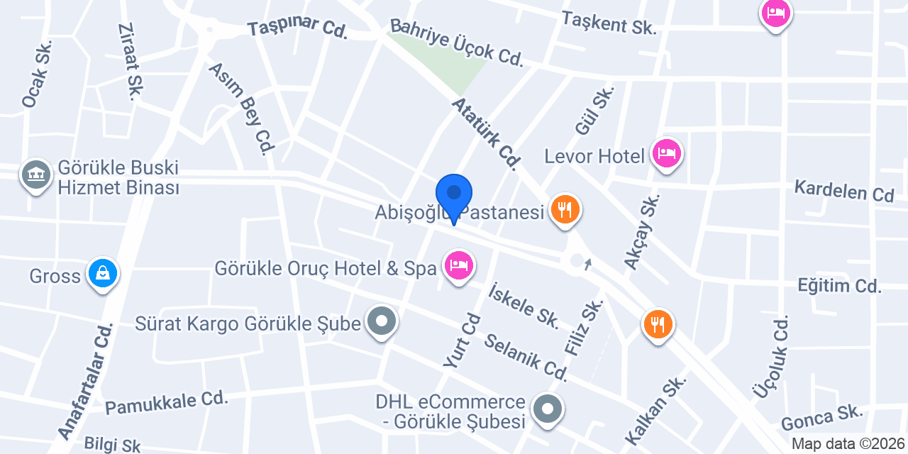 GÖRÜKLE TERAPİ SALONU konumu