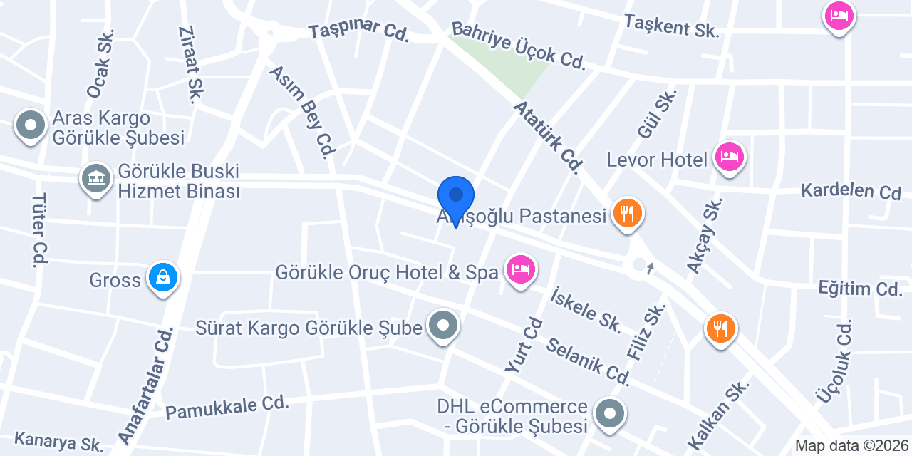 GÖRÜKLE ALYA MASAJ SALONU konumu
