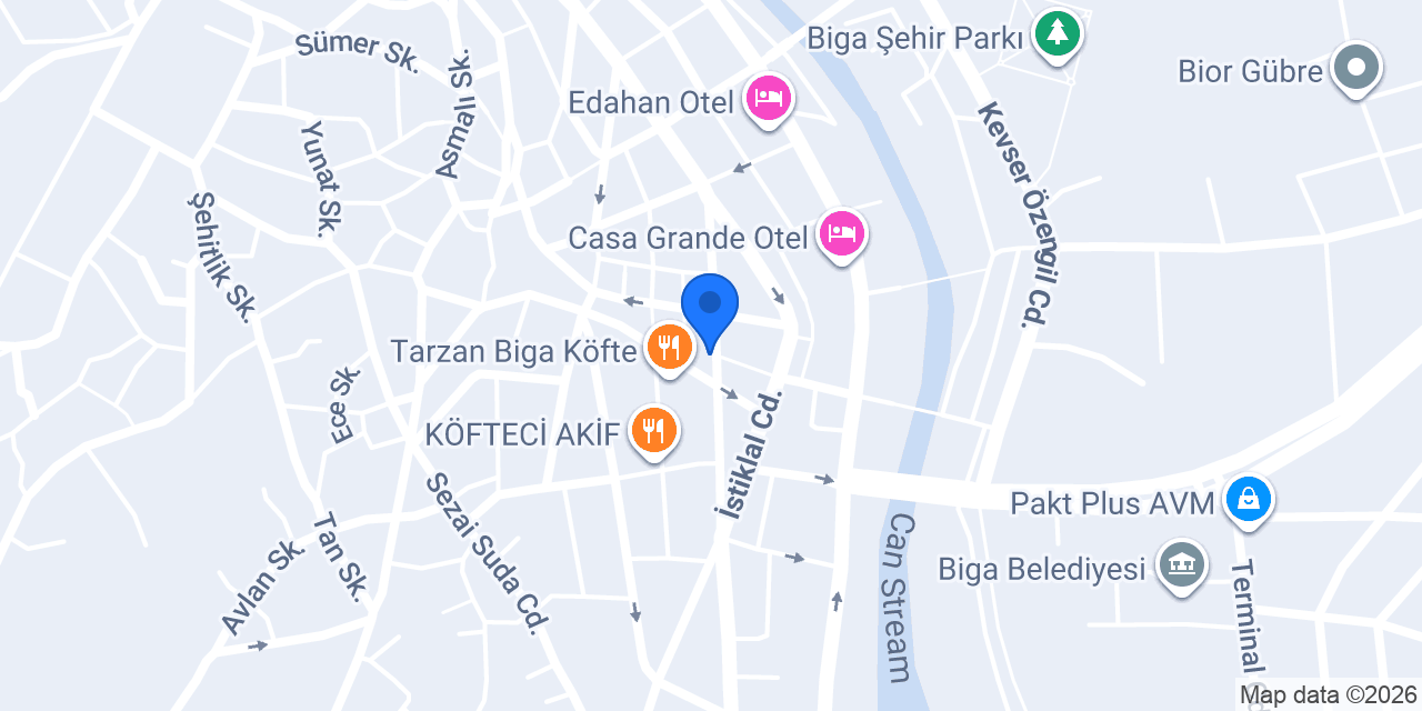 SMMM AZİZ GÜNDÜZ konumu