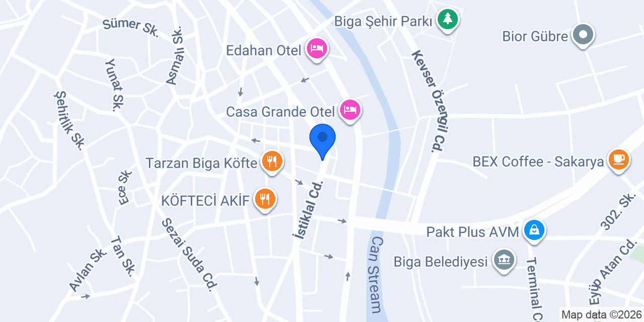 Gülümser Veterinerlik konumu