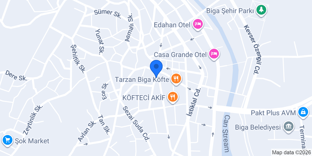 Saygılı Turizm Tekstil konumu
