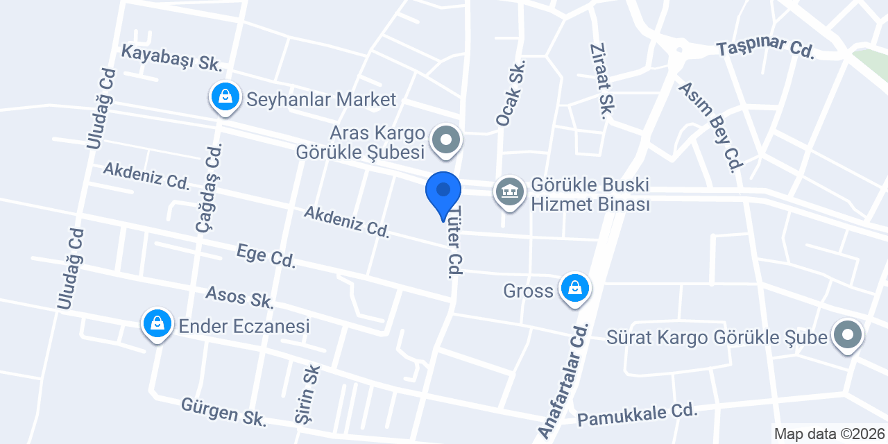 Nilüfer Pansiyon Spa & Wellness Clup konumu