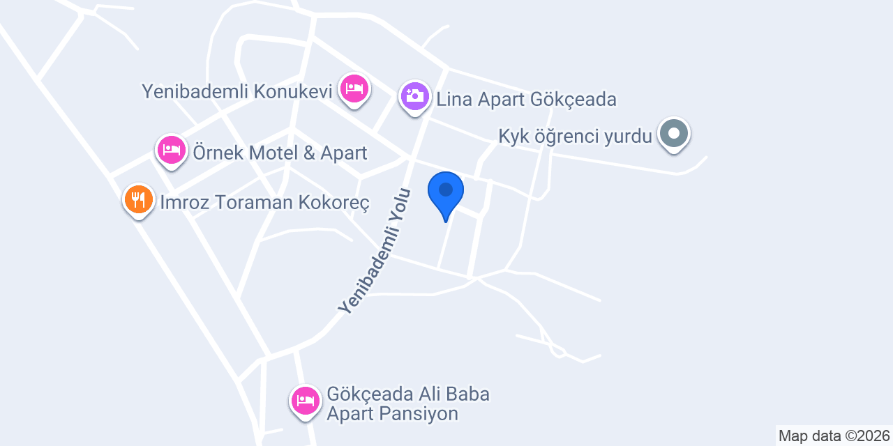 Yonca Apart konumu
