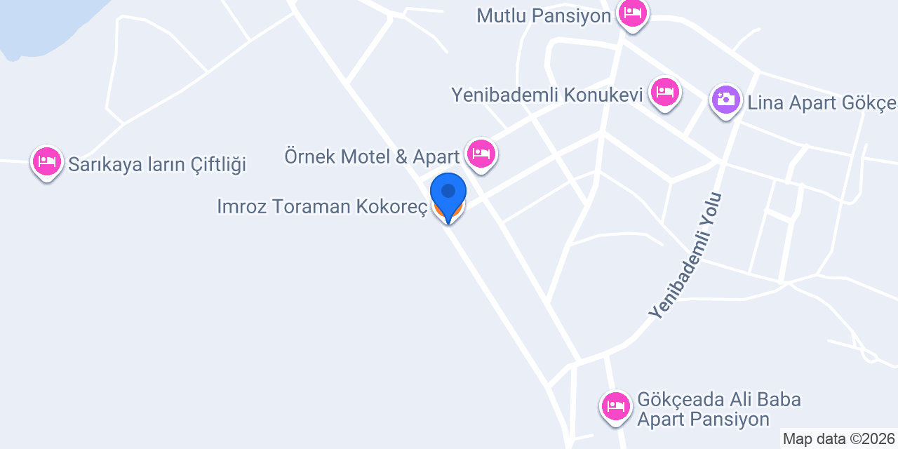 Imroz Toraman Kokoreç konumu