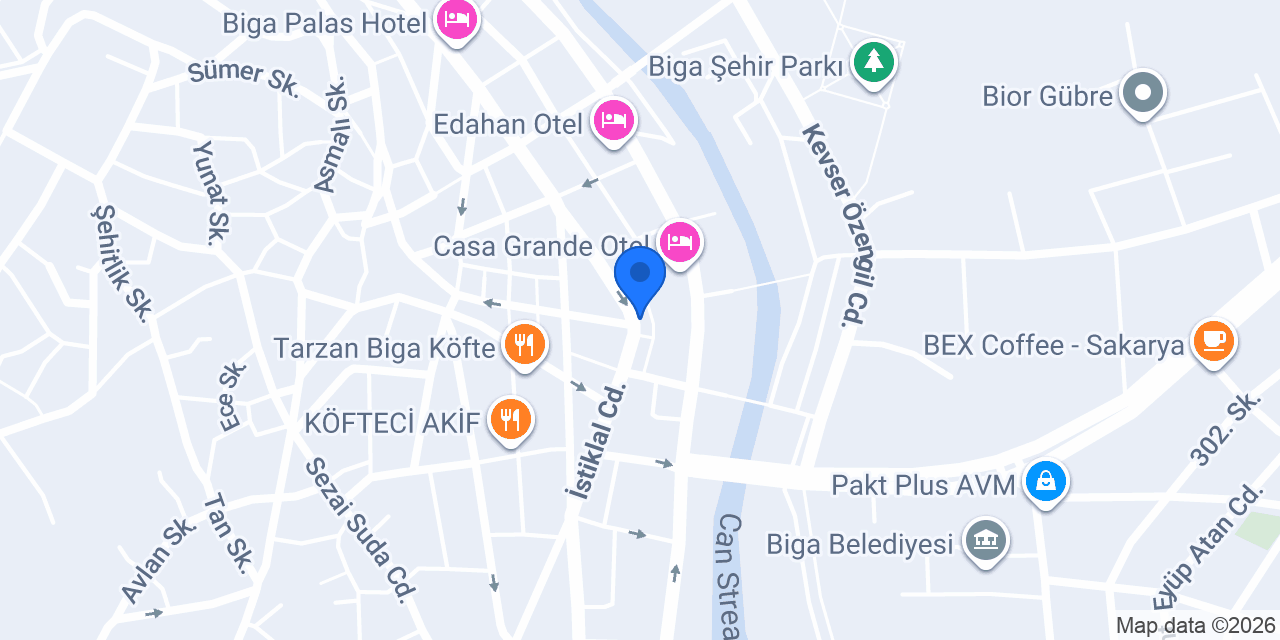 Sezer Gsm Biga konumu