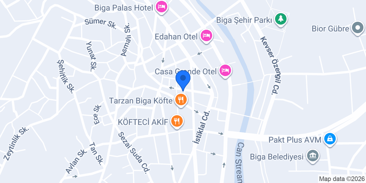 Lisani Eğitim Kurumları konumu