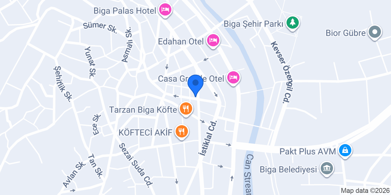 Tarzan Adnan Biga Köfte konumu