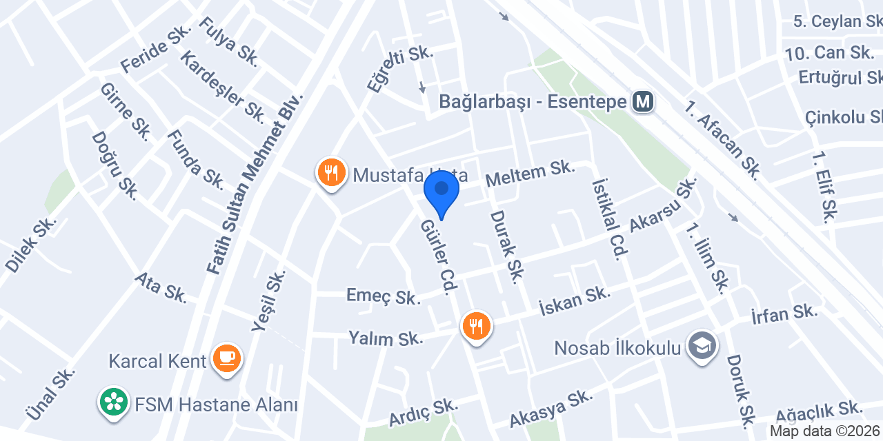 İSSaloon Bursa konumu