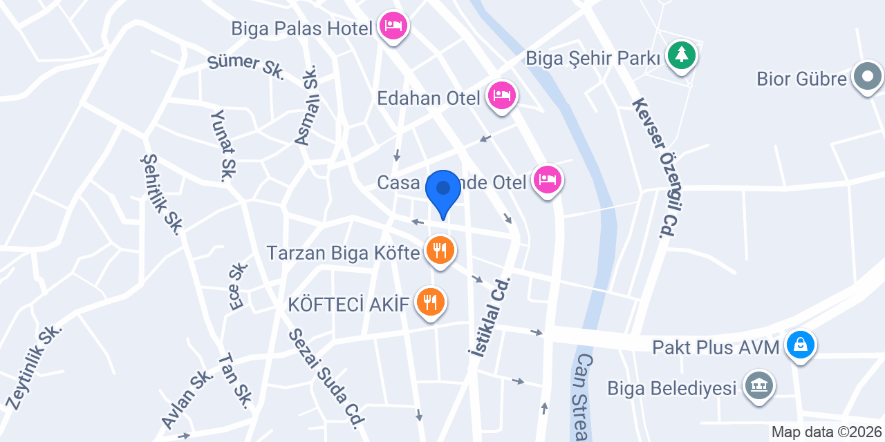 Kardeşler Biga Balıkçısı konumu