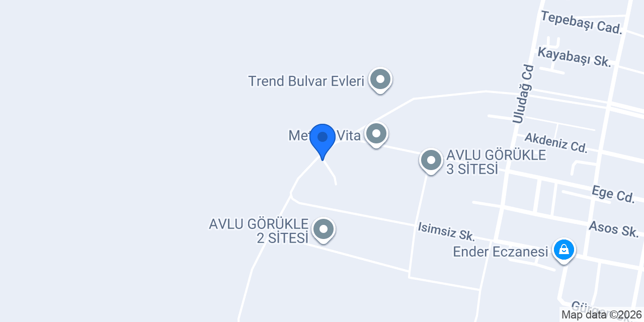 Meteor İnşaat konumu
