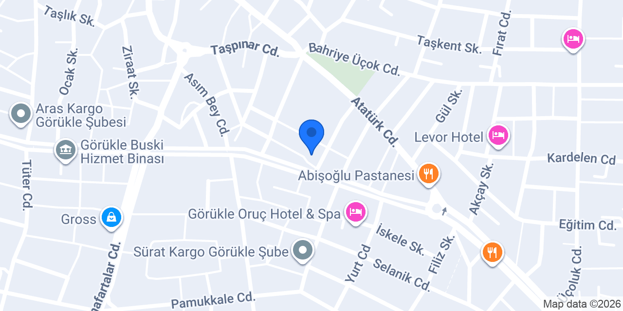 Final Kurs Merkezi Görükle konumu