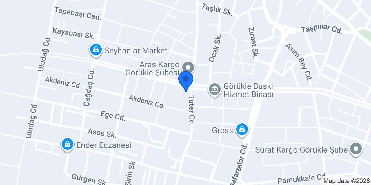 Mahalcümbüş Görükle konumu