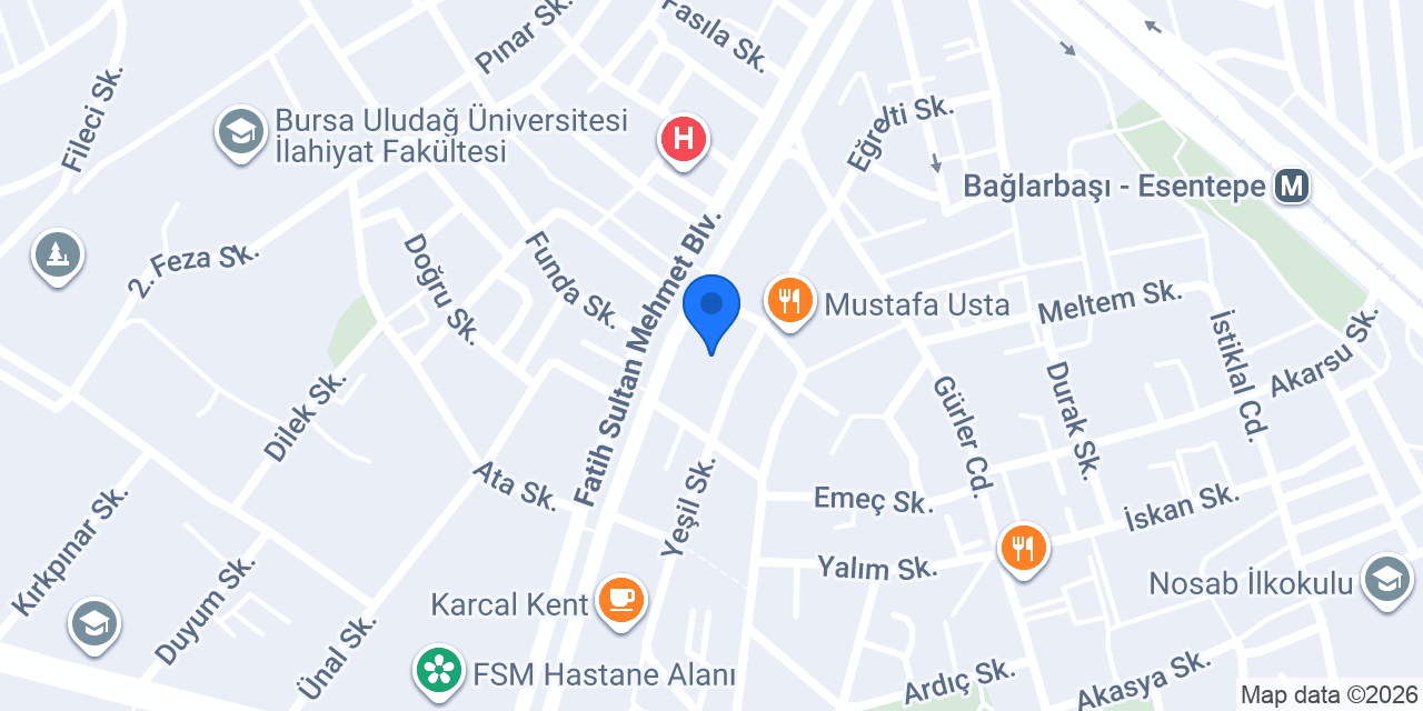 Altun & Yılmaz Hukuk Bürosu konumu