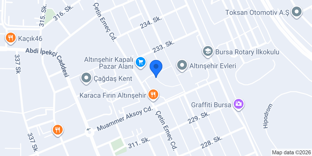 Pizzeria Jo konumu