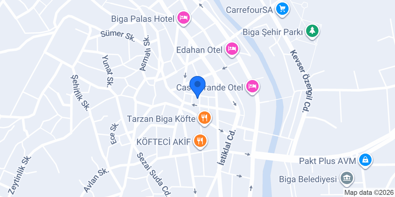 Biga Optik konumu