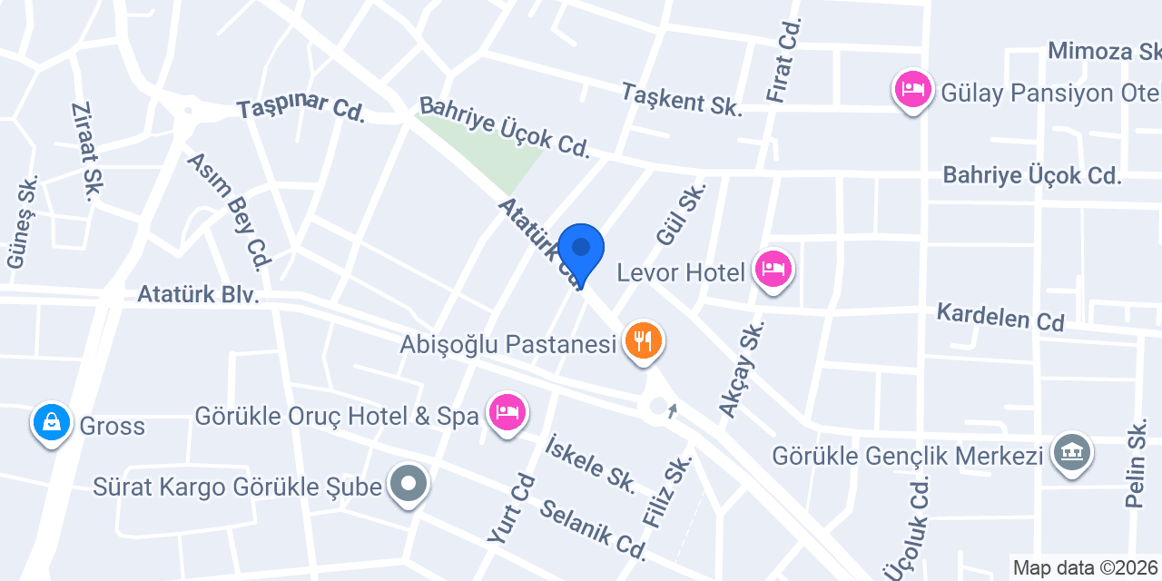 Vavera Bursa Görükle Masaj Salonu konumu