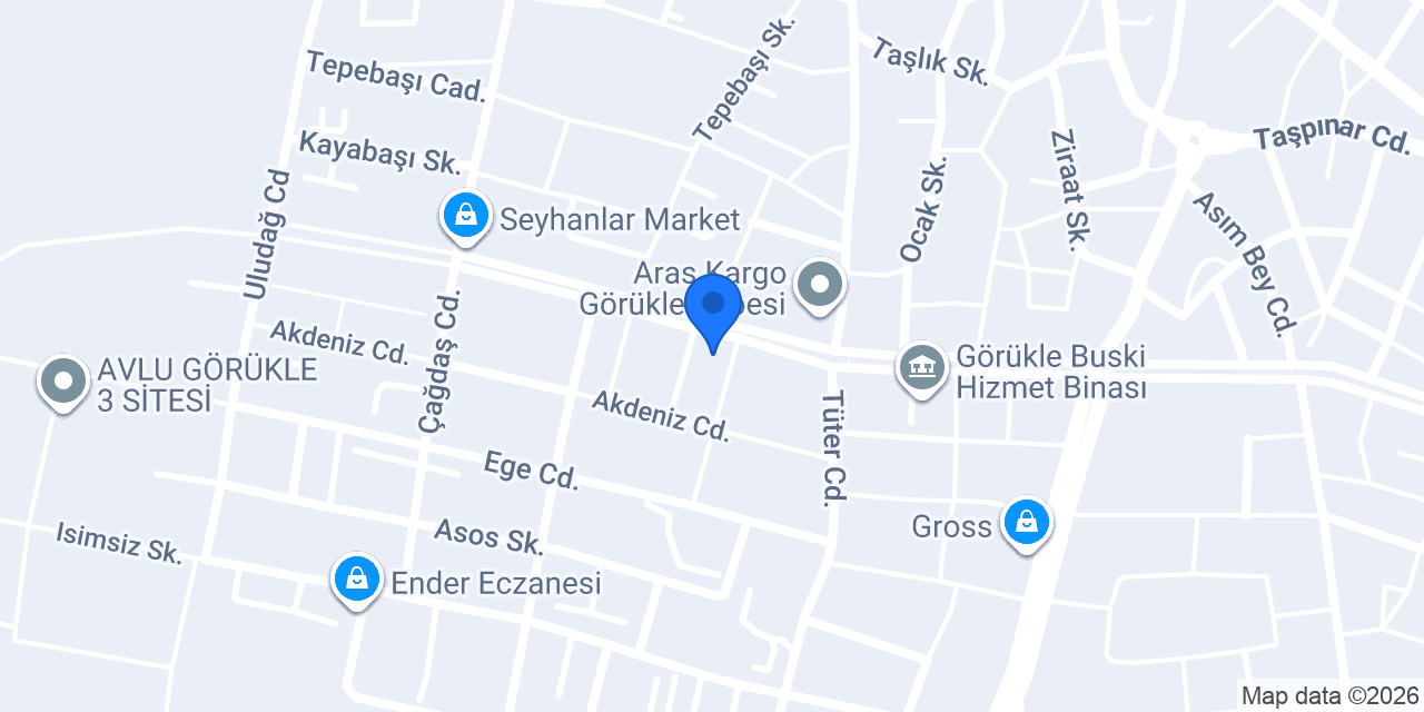 Kayen Mutfak konumu