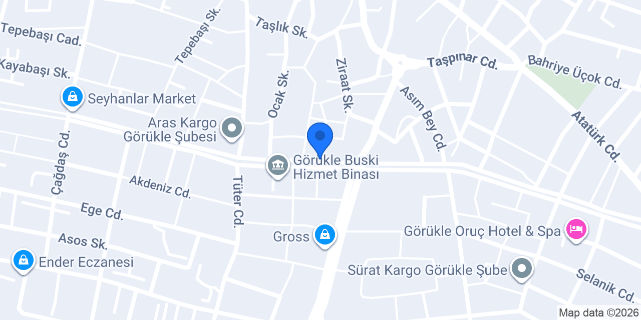 Görükle Cam Balkon konumu