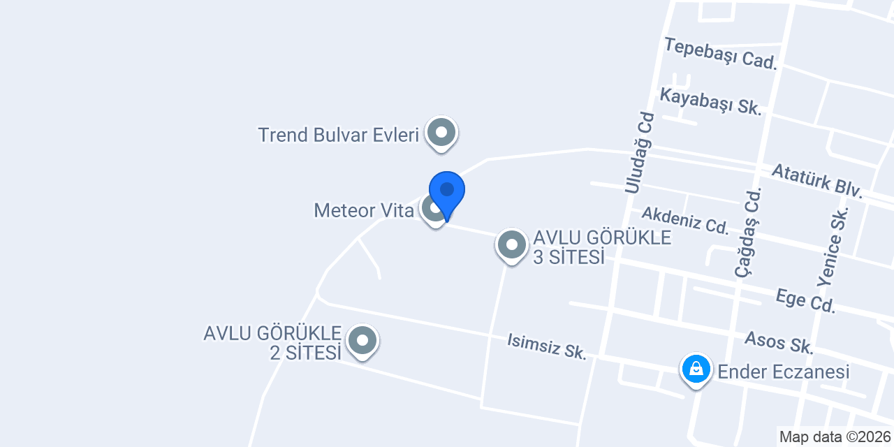 Görükle Can Pati Pet Shop konumu