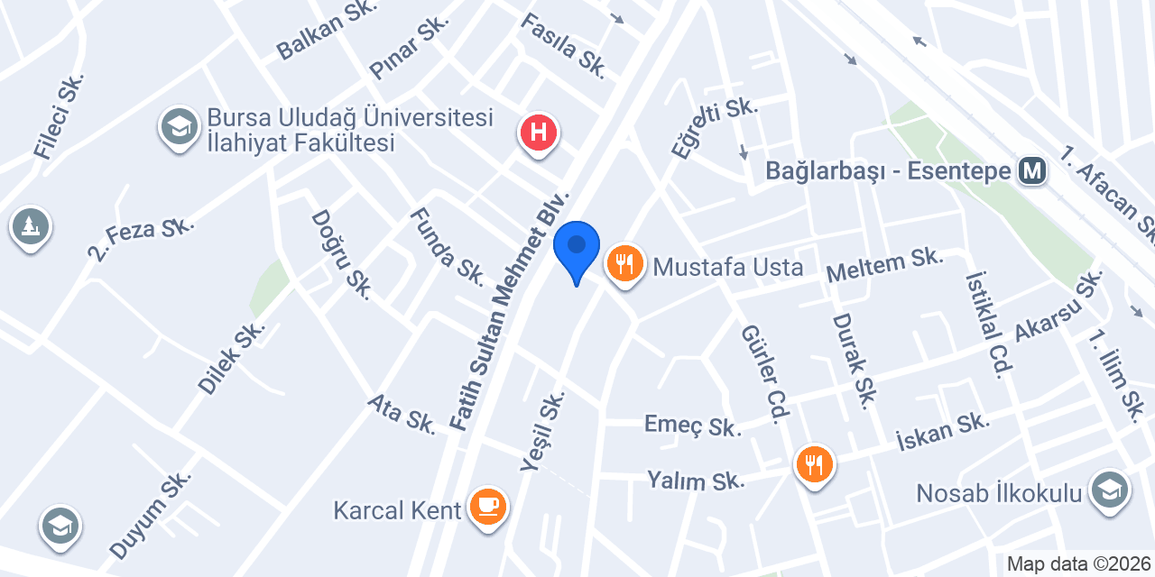 Nevale Pasta & Fırın FSM konumu