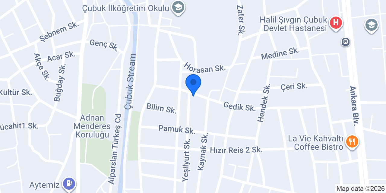 ÇUBUK ŞEHİT EMRE TUNCA İLKOKULU konumu